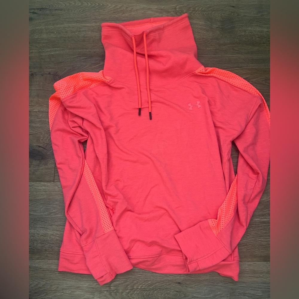 Under Armour Pink Long Sleeve Sweatshirt